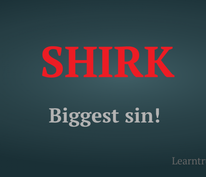 Shirk and its different forms
